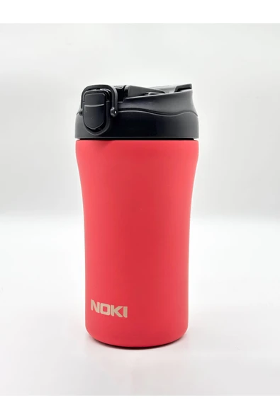 Noki Mug Çelik Termos 400 ml 12 Saat Sıcak ve Soğuk Kahve İçecek Termosu ürün görseli 1