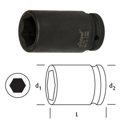 OSAKA LN34D19 UZUN LOKMA 3/4" 19 mm ürün görseli 1