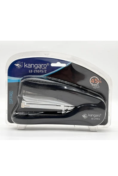Kangaro Masa Zımba Makinesi 40 Sayfa Kapasiteli Siyah LE-210/FS ürün görseli 1
