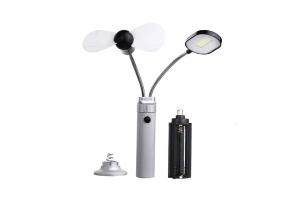 Pervane Mıknatıslı Masa Lambası Kitap Okuma Lambası - Resim 3