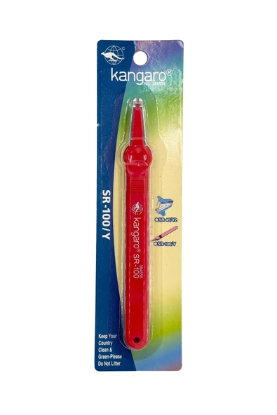 Kangaro Pens Tipi Zımba Teli Sökücü Kırmızı SR-100 ürün görseli 1