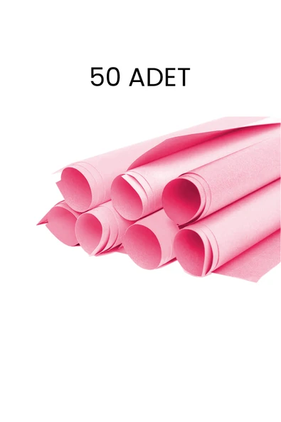 Puti Fon Kartonu 50x70 50'li Ekonomik Paket Pembe ürün görseli 1