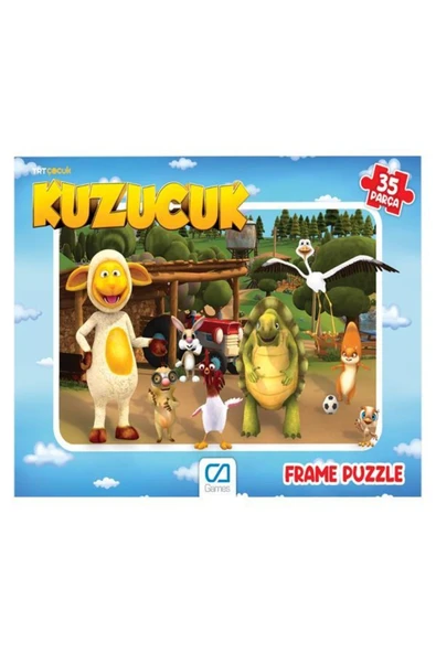 CA Games +3 Yaş Kuzucuk 35 Parça Frame Puzzle 5168 () ürün görseli 1
