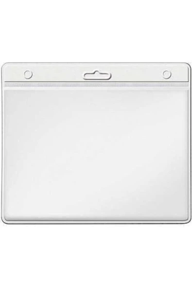OEM Inox Yaka Kart Poşeti 75x95 Mm Yatay 100'lü ürün görseli 1