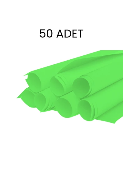 Puti Fon Kartonu 50x70 50'li Ekonomik Paket Açık Yeşil ürün görseli 1