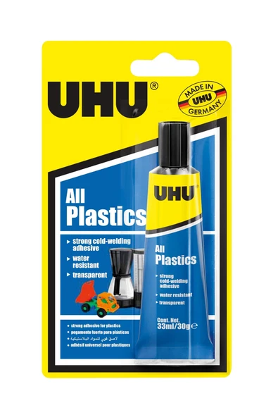 Uhu All Plastics Güçlü Plastik Yapıştırıcı ürün görseli 1