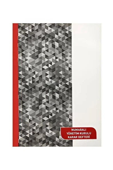 Dağtaş Kırtasiye Folix Yönetim Kurulu Karar Defteri 22x32 40 Yaprak Kromo ürün görseli 1
