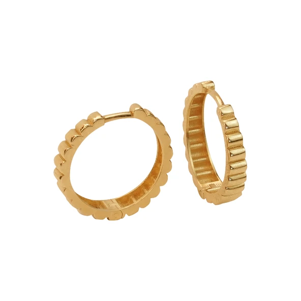 Harem Altın Altın Halka Küpe HSM10065 ürün görseli 1