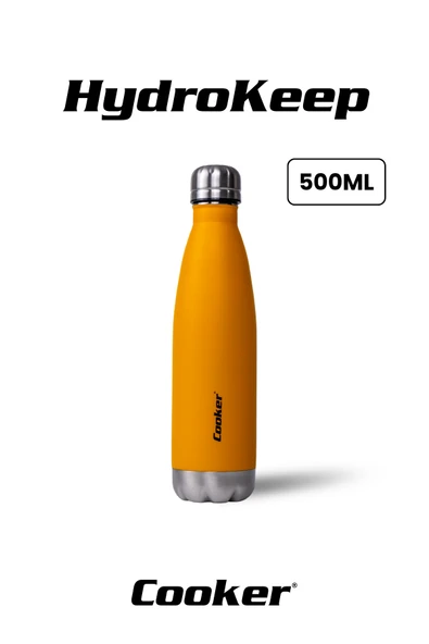 Cooker HydroKeep 500 ml Paslanmaz Çelik Şişe Termos CKR2071 ürün görseli 1