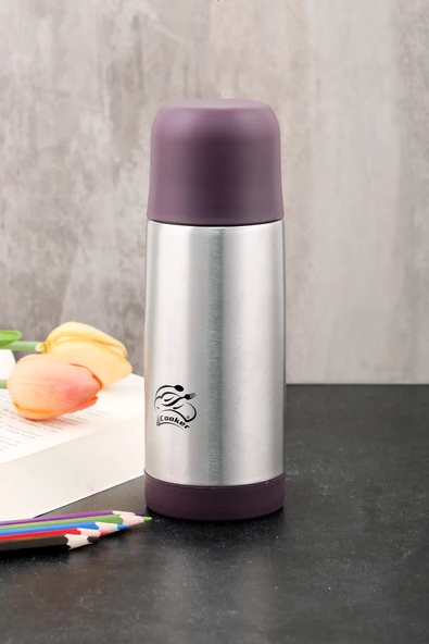 Cooker ColorLine Soft 300 ml Paslanmaz Çelik Termos CKR2000 - Resim 5