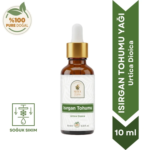 Isırgan Tohumu Yağı 10 ml %100 Saf ürün görseli 1
