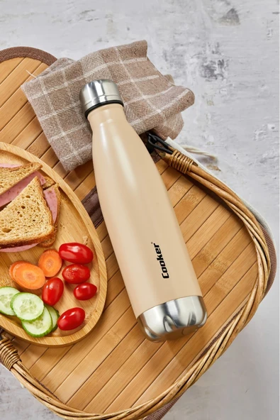 Cooker HydroKeep 500 ml Paslanmaz Çelik Şişe Termos CKR2071 - Resim 9