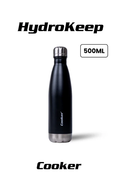 Cooker HydroKeep 500 ml Paslanmaz Çelik Şişe Termos CKR2071 - Resim 11