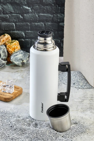 Cooker CampMate 1.5 L Paslanmaz Çelik Termos CKR2085 - Resim 12