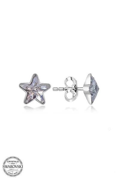 Swarovski Crystal Taşlı Harem Altın Gümüş Yıldız Çivili Kadın Küpe ürün görseli 1