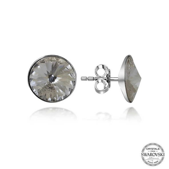 Swarovski Crystal Taşlı Harem Altın Gümüş Çivili Kadın Küpe ürün görseli 1