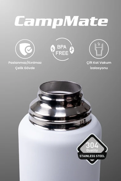Cooker CampMate 1.5 L Paslanmaz Çelik Termos CKR2085 - Resim 9