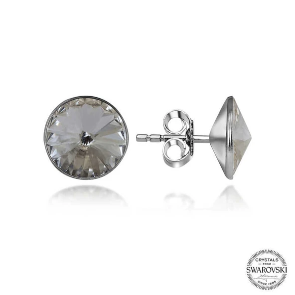 Swarovski Crystal Taşlı Harem Altın Gümüş Çivili Kadın Küpe ürün görseli 1