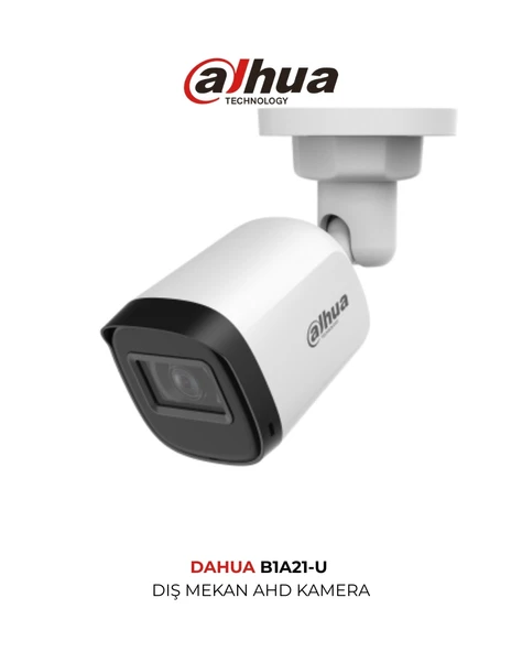 Dahua HAC-B1A21-U-0360B 2MP IR Bullet Kamera 30m Gece Görüş 1080P ürün görseli 1