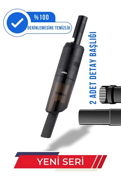 Sinbo SVC-8617 Şarjlı El Süpürgesi - Resim 3