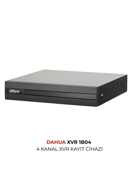 Dahua Xvr1b04-ı 4 Kanal 2mp H265 Hibrit Dvr Xvr Kayıt Cihazı ürün görseli 1