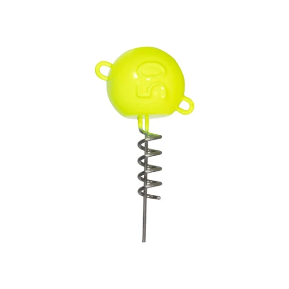 Ryuji Screw Yellow UV Jig Head ürün görseli 1