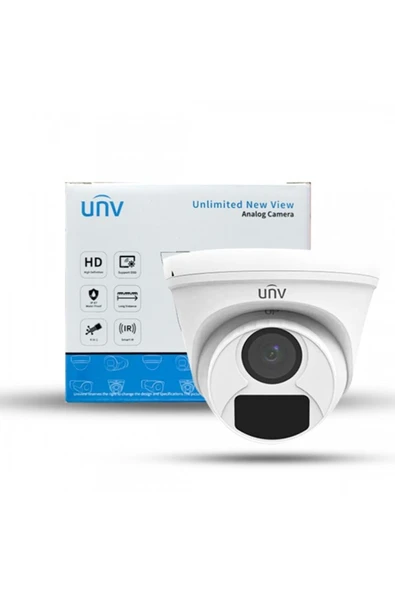 UNV 2MP 2.8MM LENS DAHİLİ SESLİ 1080P AHD DOME KAMERA ürün görseli 1