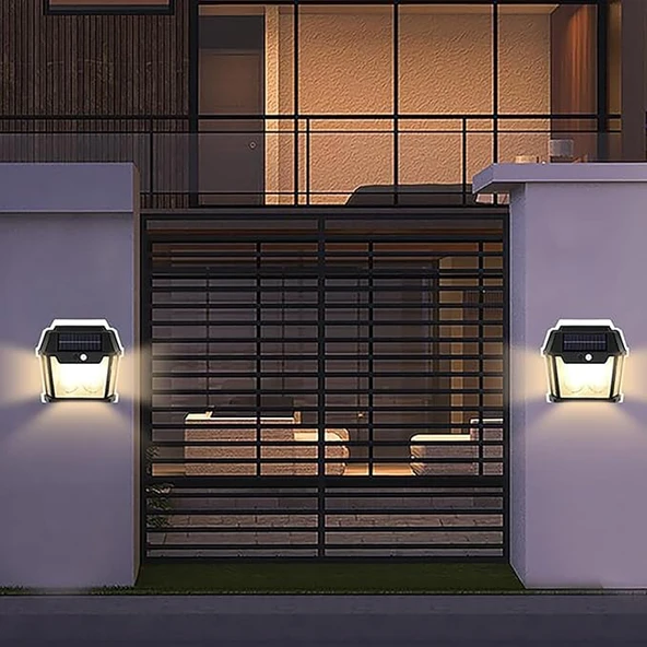 Solar Outdoor Lamba - Resim 3