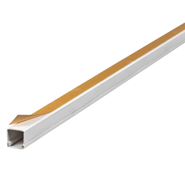 20 Metre 25x25 Yapışkanlı Kablo Kanalı ürün görseli 1