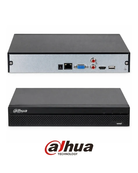 Dahua NVR2108HS-4KS3 8 Kanal 4K NVR IP Kamera Kayıt Cihazı H.265+ 1 HDD ürün görseli 1