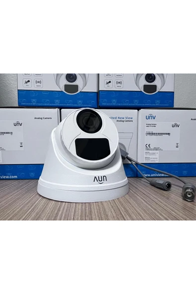 (bivopazar) 2MP Güvenlik Kamerası UNV UAC-T112-F28 Analog Güvenlik Kamerası Dome ürün görseli 1