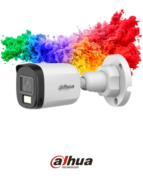 Dahua HAC-B1A21P-U-IL-0360B 2MP Smart Dual Light 3.6mm Bullet Güvenlik Kamerası ürün görseli 1
