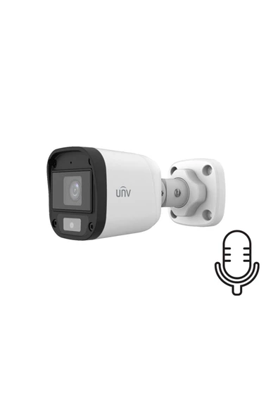 UNV Uniview UAC-B112-AF28 2MP 2.8mm Bullet Ahd Kamera (Sesli) ürün görseli 1