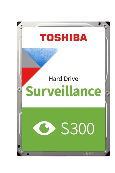 Toshiba S300 2TB Güvenlik Kamera Hard Diski 5400RPM SATA3 128MB DVR NVR HDD ürün görseli 1