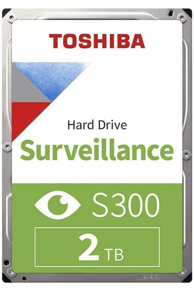 Toshiba 2 TB S300 3.5'' SURVEILLANCE HDD GÜVENLİK DİSKİ ürün görseli 1