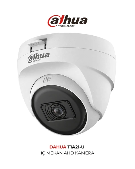 Dahua HAC-T1A21-U-0280B 2MP Güvenlik Kamerası Dome 25m Gece Görüş ürün görseli 1