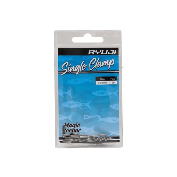 Ryuji Black Nickel 1,6x8mm Single Clamp - Resim 2