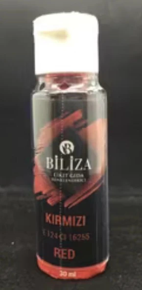 Biliza Gıda Boyası Sıvı Kırmızı  20 Ml ürün görseli 1