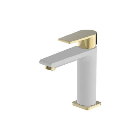 Bien Pruva Lavabo Bataryası Beyaz - Altın Renk ürün görseli 1