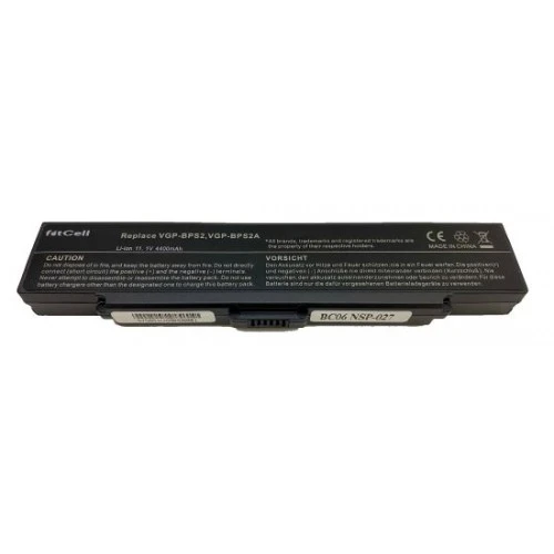 Fitcell Sony VGP-BPS2C , VGP-BPS2B uyumlu Laptop Notebook Batarya - Pil - Resim 2