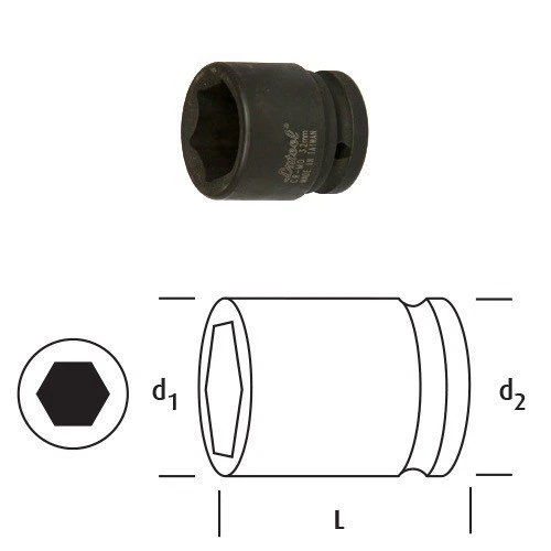OSAKA LN34I1-5/8 INCH LOKMA 3/4" 1-5/8 ürün görseli 1