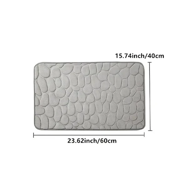 Memory Kaydırmaz Banyo Paspası Pembe - Resim 2