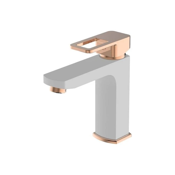 Bien Salvo  Plus Colours Lavabo Bataryası Beyaz - Rose Gold ürün görseli 1
