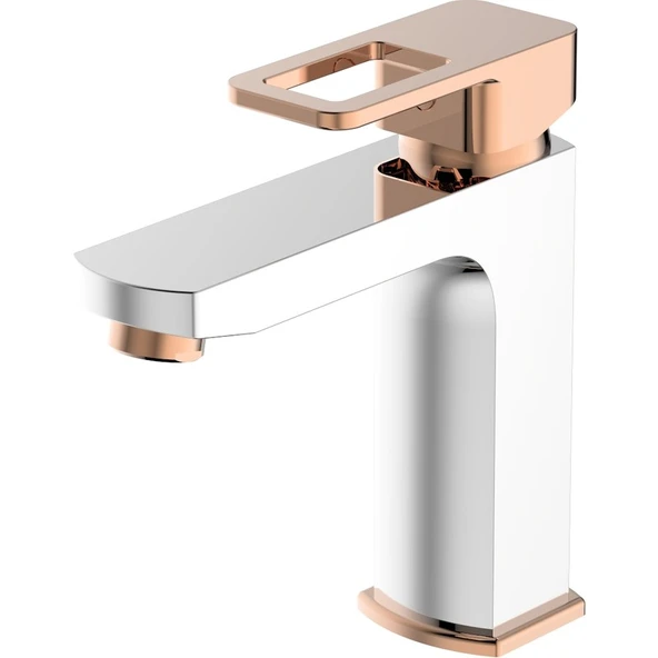 Bien Salvo Plus  Lavabo Bataryası Krome Rose Gold ürün görseli 1