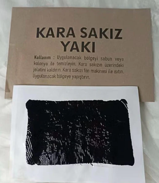 Kara Sakız Yakısı Mektup ürün görseli 1