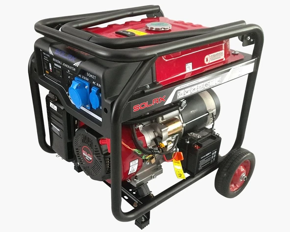 Solax Ym11000lQe 8.5 Kw Monofaze Marşlı Benzinli Jeneratör ürün görseli 1