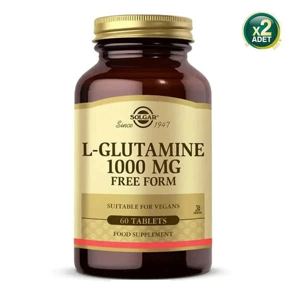 Solgar L-Glutamine 1000 mg 60 Tablet 2 adet ürün görseli 1