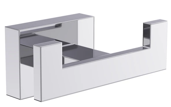 Line Bathroom PRİME BORNOZ ASKILIK 125102 İKİLİ Krom ürün görseli 1