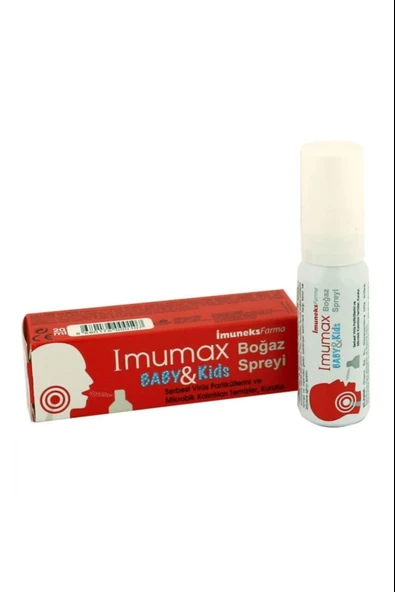 Imumax 3 Yaş Ve Üstü Boğaz Spreyi - 20 ml ürün görseli 1
