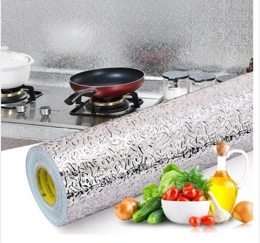 Alüminyum Folyo Yapışkanlı Mutfak Koruyucu Folyo 2 Metre ürün görseli 1